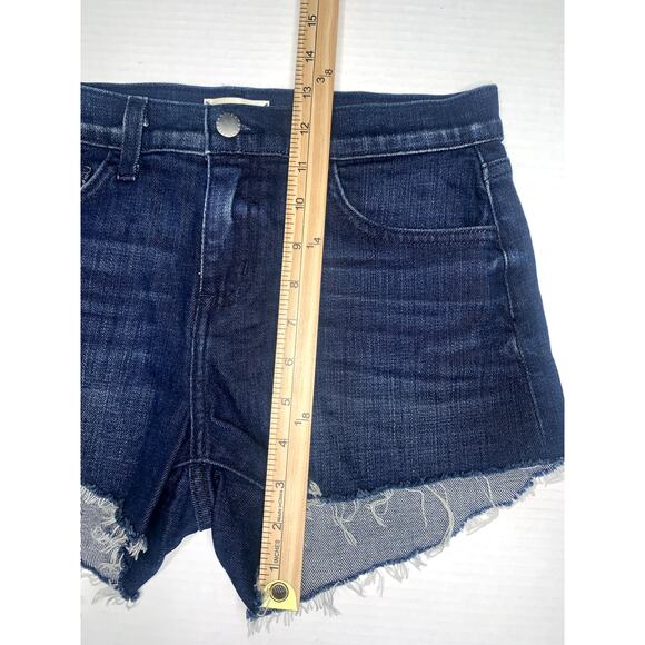 L'Agence Women's Blue Audrey Denim Shorts Size 25 - Picture 9 of 13